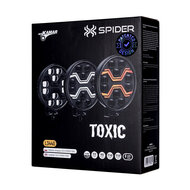 X-Spider Toxic LED-Strahler rund | Tagfahrlicht + LED-Blinker