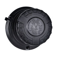 X-Spider LED Rundumleuchte Dark Look | Magnet | Orange