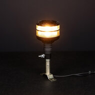 X-Spider LED Rundumleuchte Dunkle Optik | 2 Blitzmodi | Orange