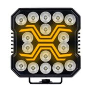 X-Spider LED-Arbeitsleuchte | Wei&szlig; + Orange | Tagfahrlicht | 4200 lm