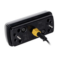 X-Spider LED-Rücklicht + Nebelscheinwerfer | Kennzeichenbeleuchtung | 5P-Bajonett | Links