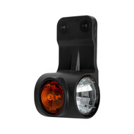 Horpol LED Breitenleuchte 3-Funktionen Lang Rechts Dark-Look 0,5m