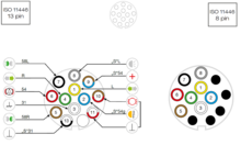 13-Poliger ContraStecker Plastik