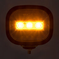 Horpol LED Arbeitsleuchte Quadratisch + Blitz | 12-24V