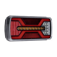 X-Spider LED-R&uuml;cklicht + Nebelscheinwerfer | Kennzeichenbeleuchtung | 5P-Bajonett | Links