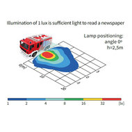 Wesem LED Arbeitsscheinwerfer CRP1 verl&auml;ngert 2200LM + Kabel
