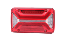 Asp&ouml;ck MultiLED III R&uuml;ckleuchte 12V&ndash;24V 7-polig AMP | Links