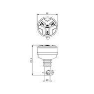 Dasteri 2x LED Blitzer + 2x LED Rundumlicht Aktionsset