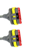 6-poliges Verl&auml;ngerungskabel AMP-Superseal Female-Female