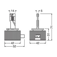 Osram D1S LED LAMP LEDriving HL EASY XEN 