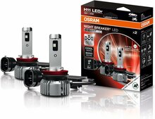 2er Set H11 Osram Night Breaker LED Smart ECE