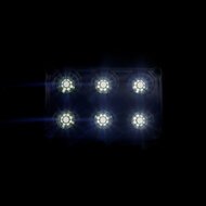 Horpol LED Innenleuchte Schwarz 12-24V | 6-LEDs