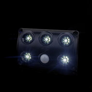 Horpol LED Innenleuchte Schwarz 12-24V | Bewegungssensor