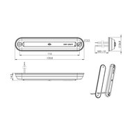 Horpol LED Innenleuchte 12-24V Warm Wei&szlig; LWD 2527