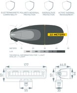 HELLA Black Magic Edgeless Pro Mini 7 Zoll LED Lightbar | 2.154 Lumen