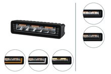 HELLA Black Magic Edgeless Pro Mini 7 Zoll LED Lightbar | 2.152 Lumen