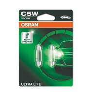 Osram Gl&uuml;hbirne C5W 12V 5W Ultra Life SV8.5-8 | Pro St&uuml;ck