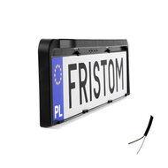 Fristom FT-264 LED M15 Kennzeichenhalter mit LED-Kennzeichenbeleuchtung | 12&ndash;36V