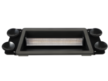 LED Frontscheibenblitzer mit Saugnapf | Orange