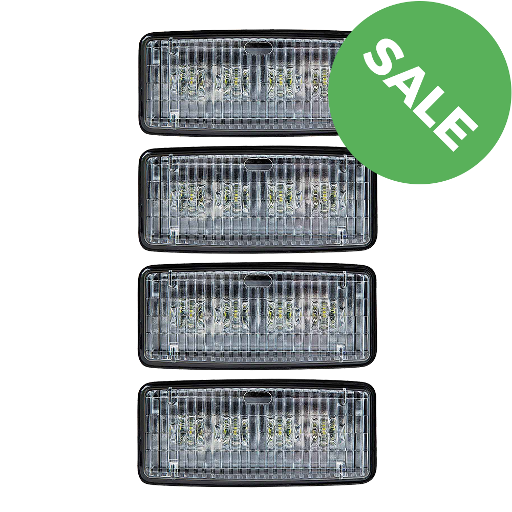 Wesem LED Arbeitsscheinwerfer Einbau Oval