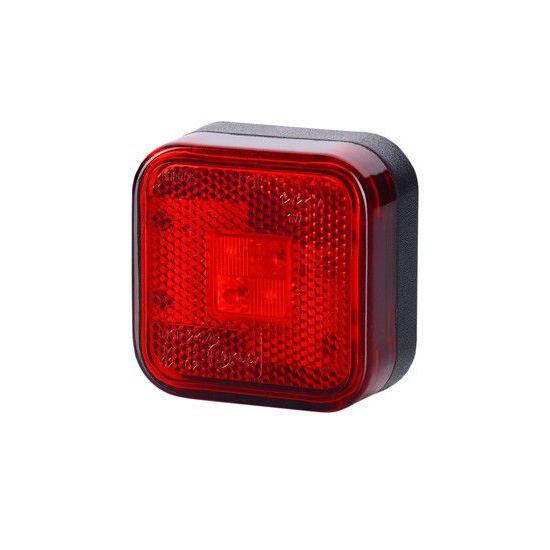 Horpol LED Positionsleuchte Rot Eckig 12-24V LD 098