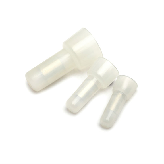 Geschlossene Anschlüsse Wasserdicht Hell 5,5mm 100 Stück