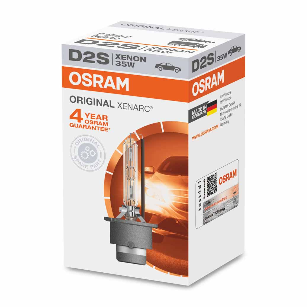 Osram D2S Xenonlampe Original Line 35W P32d-2