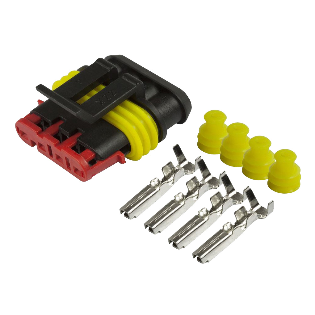 AMP Superseal 4-pin Weiblich
