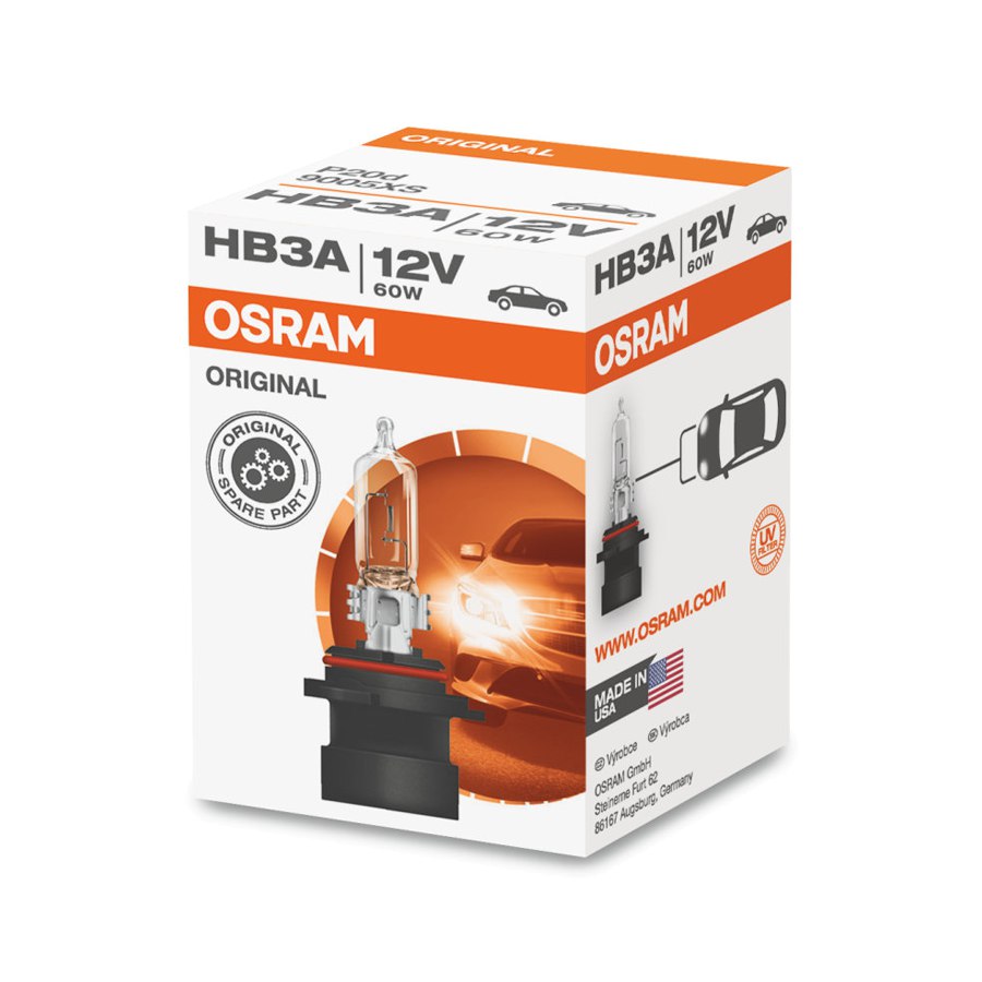 Osram HB3A Halogen Birne 12V P20d Original Line