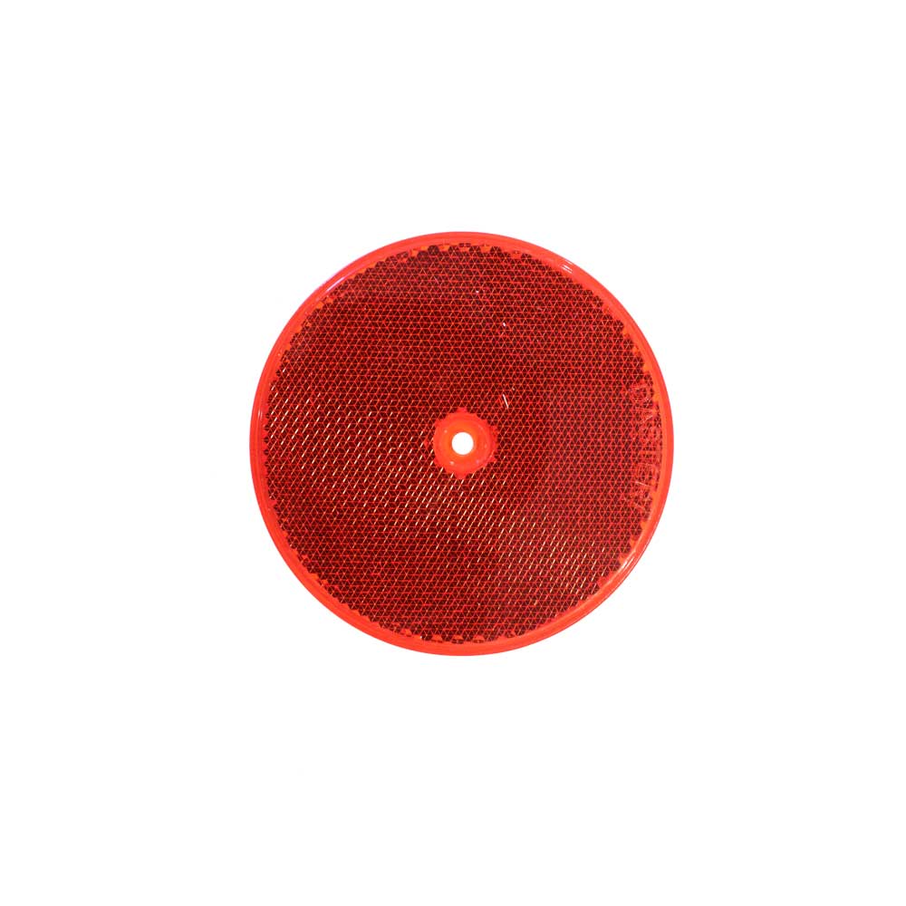 Dasteri Reflektor Rund Ø8,5CM Rot
