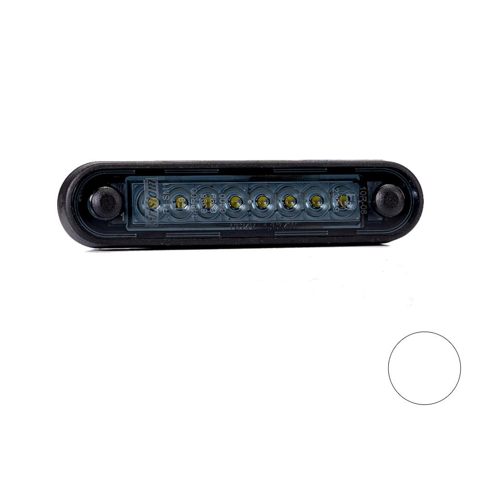 Fristom LED Positionsleuchte Weiß Dark Look FT-073