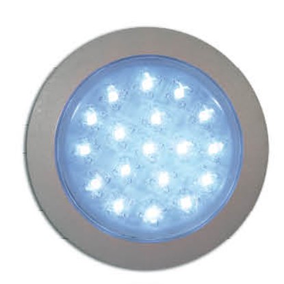 Dasteri LED-Innenleuchte Einbau Weiß 24 V