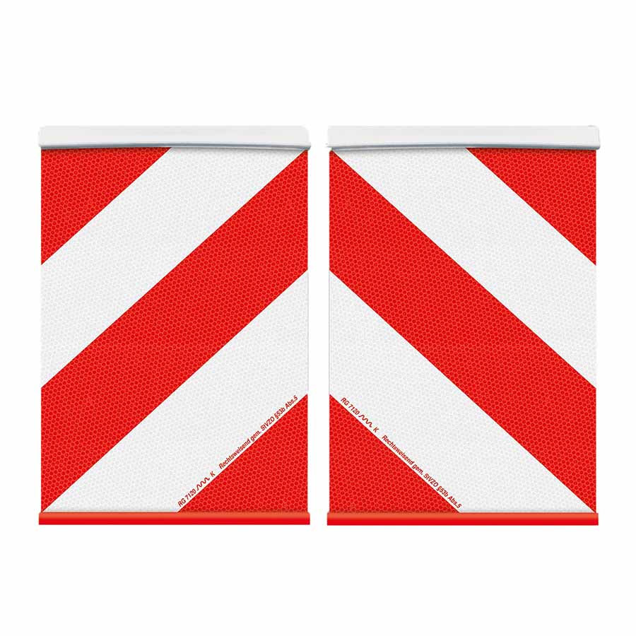 Horpol Satz Warnschild breite Ladung Links + Rechts