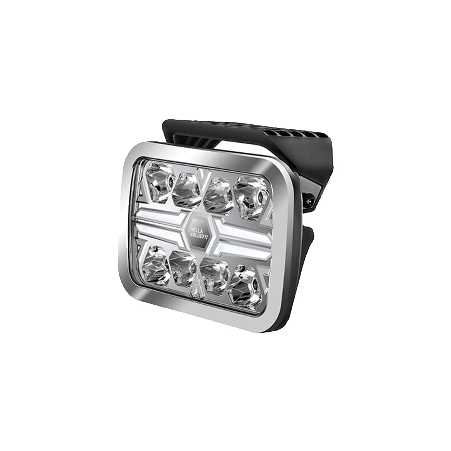 Hella LED-Fernscheinwerfer Blade 9" Chrome Weiß/Orange Positionslicht Ref. 25