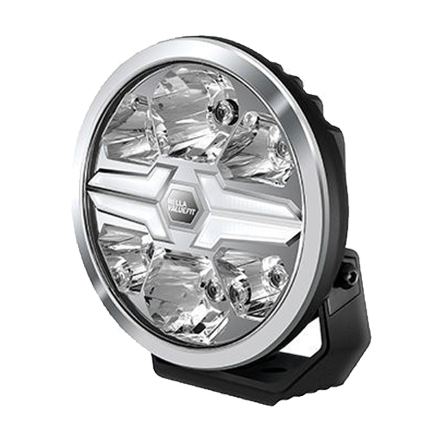 Hella LED-Fernscheinwerfer Blade 9" Chrom Weiß/Orange Positionslicht Ref. 50