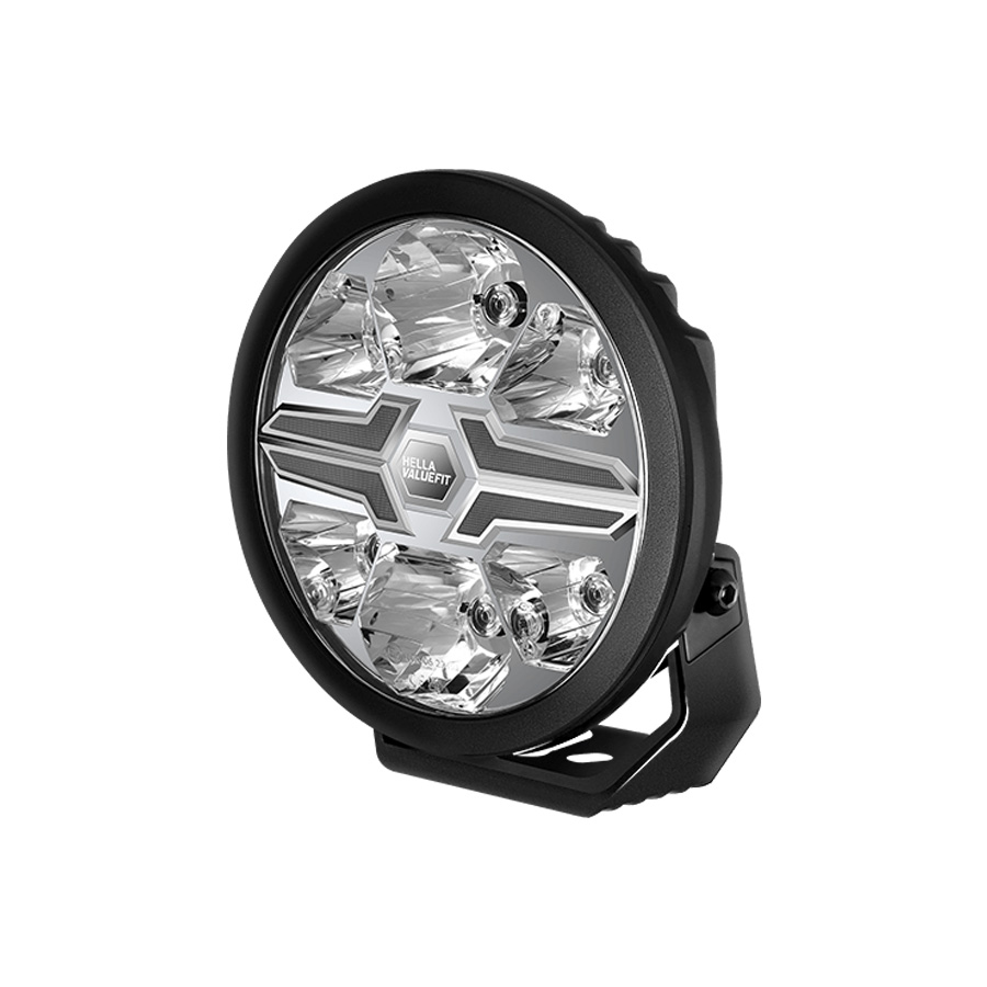 Hella LED-Fernscheinwerfer Blade 7" Schwarz Weiß/Orange Positionslicht Ref. 50