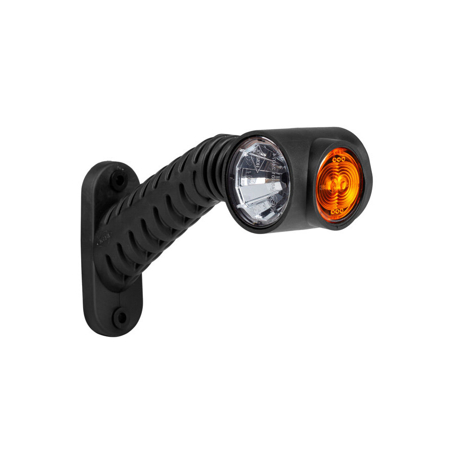 Horpol LED Begrenzungsleuchte 3-Funktionen Schräg Lang R Dark Look