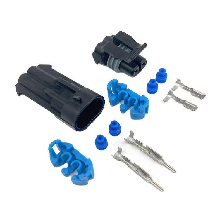 Delphi Aptiv Metri-Pack 150 Connector Satz Male + Female | 2-Polig