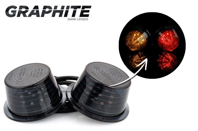 Horpol LED Begrenzungsleuchte Units Orange & Rot | MDBC-2623/GRAPHITE