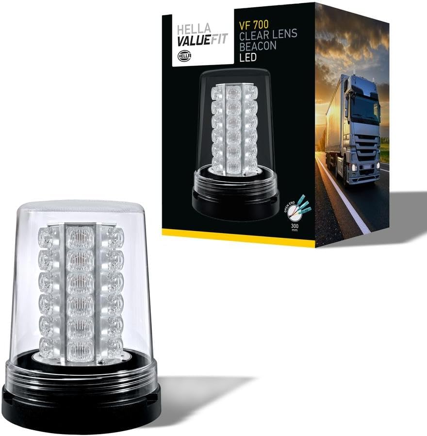 Hella VF700 LED Blitzleuchte Orange 12-24 V | Klar