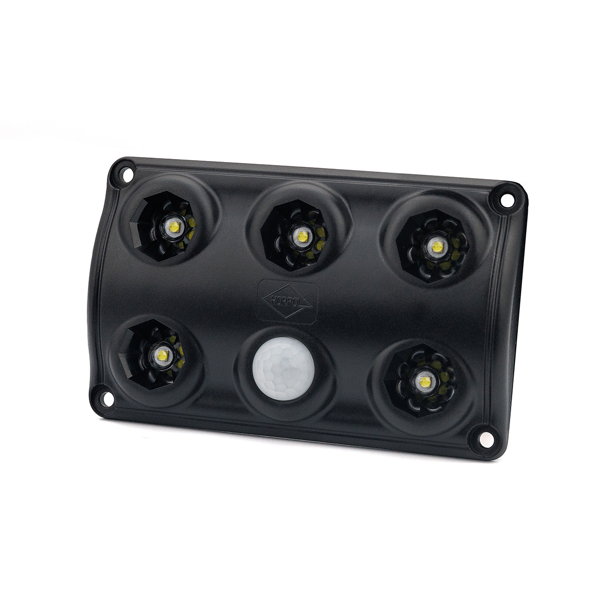 Horpol LED Innenleuchte Schwarz 12-24V | Bewegungssensor