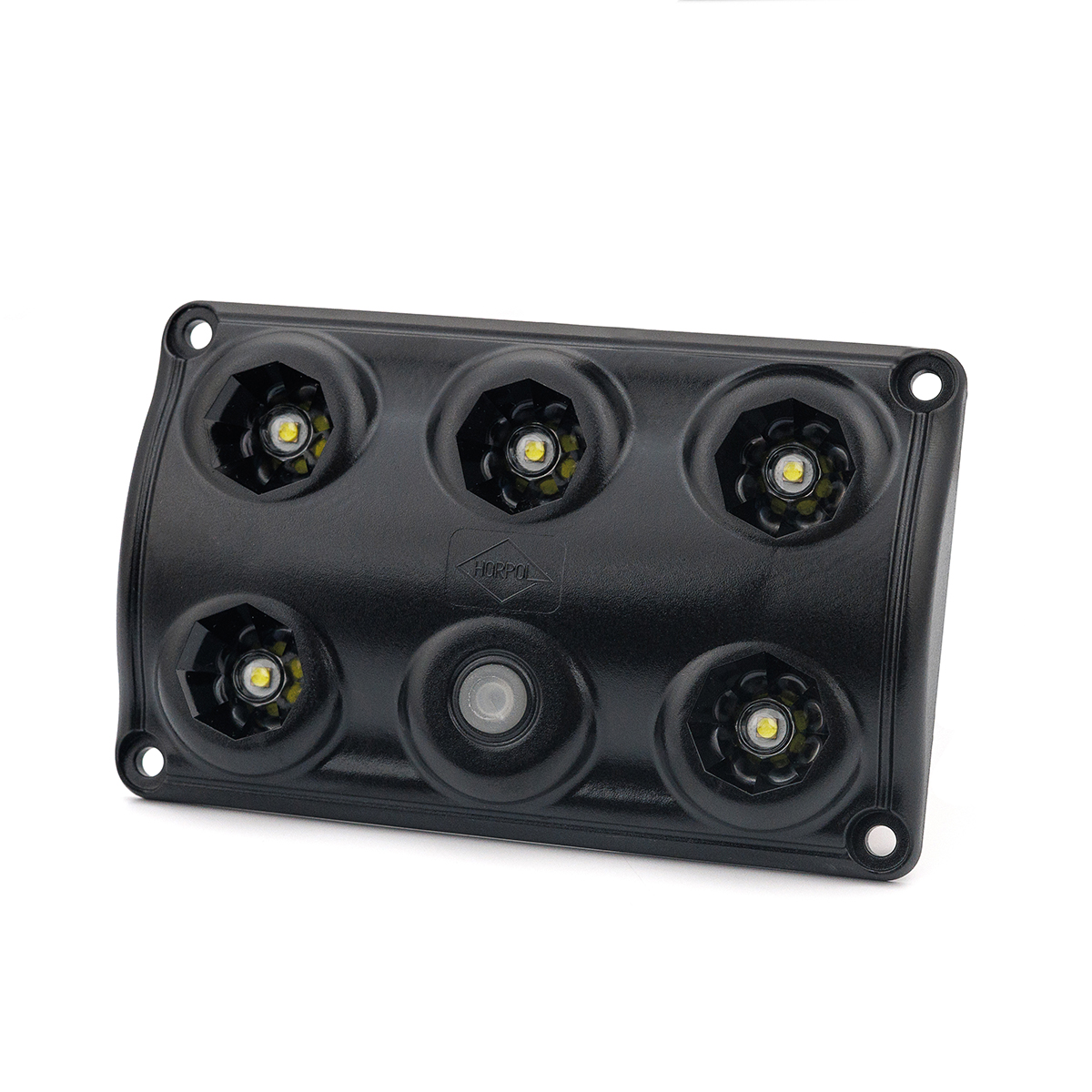 Horpol LED Innenleuchte Schwarz 12-24V | Mit Schalter