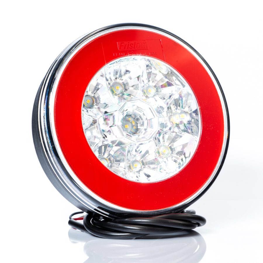 Fristom FT-112 LED R&uuml;ckleuchte + R&uuml;ckfahrscheinwerfer | Kabel