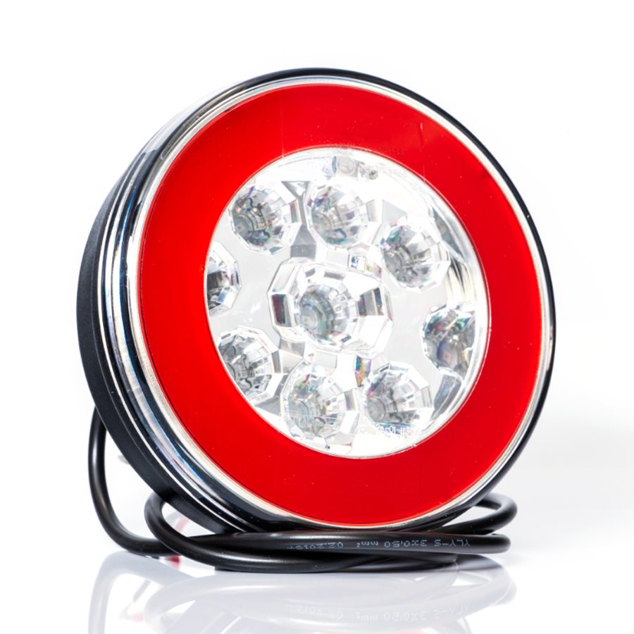 Fristom FT-111 LED R&uuml;ckleuchte + Nebelschlussleuchte | Kabel