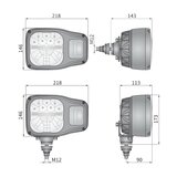 Wesem LED Hauptscheinwerfer Met Blinker Links K2_