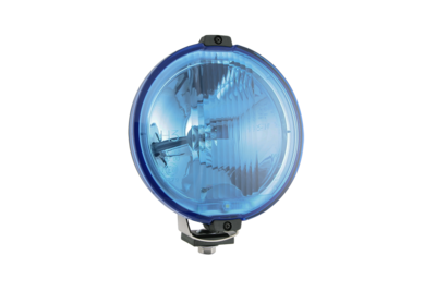 Wesem HOS2 Halogen Fernscheinwerfer Blau LED Ring + 24V Lampe