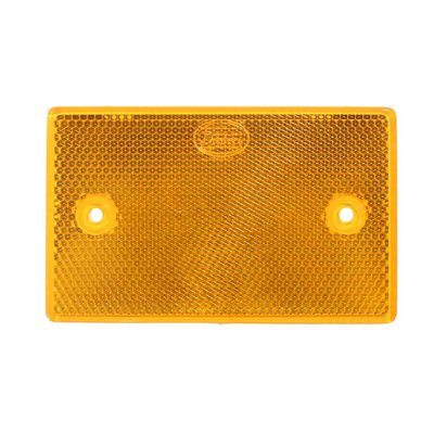 Reflektor-Rechteck 65X105mm Orange