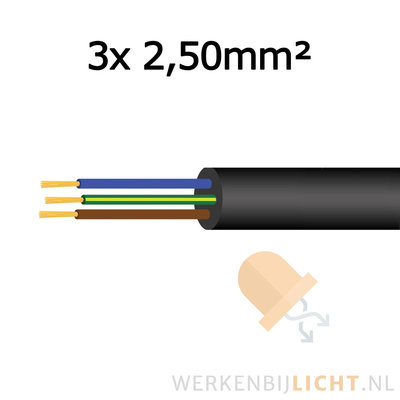 Kabel 3x 2,50mm²