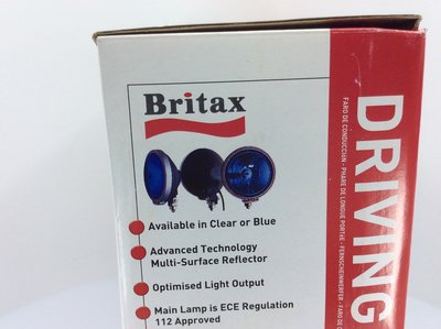Britax Britax Fernscheinwerfer L09.01.24V Blau Glas