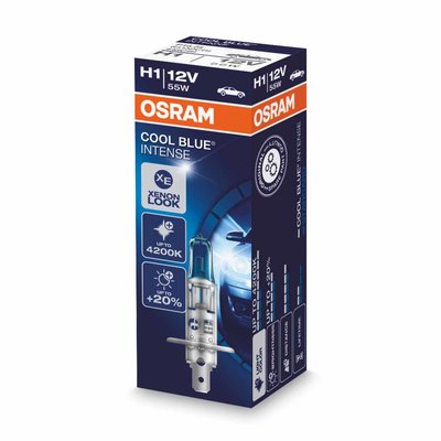 Osram H1 Halogenlampe 12V 55W P14.5s Cool Blue Intense